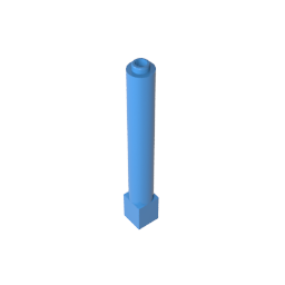 GDS-1326 - Support 1 x 1 x 6 Solid Pillar