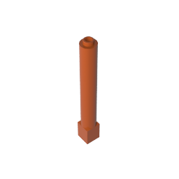 GDS-1326 - Support 1 x 1 x 6 Solid Pillar