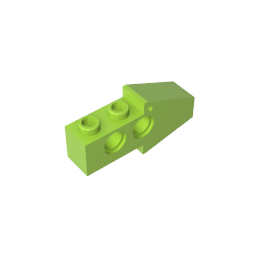 GDS-1330 - Technic Slope Short (Wing Front)