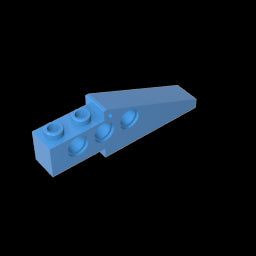 GDS-1331 - Technic Slope Long 1 x 6 with 3 Holes