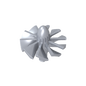 GDS-1339 - Jet Engine Fan with 10 Blades and Technic Pin