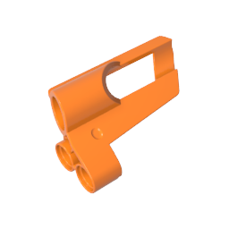 GDS-1346 - Technic Panel Fairing # 5 Small Short, Large Hole, Side A