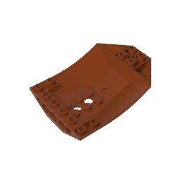GDS-1354 - Wedge Curved Inverted 8 x 6 x 2 Cockpit