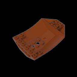 GDS-1354 - Wedge Curved Inverted 8 x 6 x 2 Cockpit