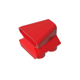 GDS-1355 - Engine / Air Scoop 2 x 2