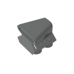 GDS-1355 - Engine / Air Scoop 2 x 2
