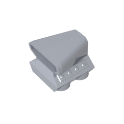 GDS-1355 - Engine / Air Scoop 2 x 2