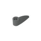 GDS-1360 - Technic Tooth 1 x 3 with Axle Hole [Rounded Underside]