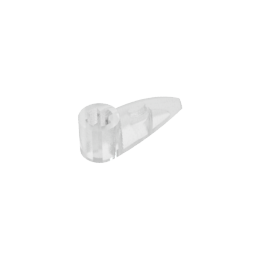 GDS-1360 - Technic Tooth 1 x 3 with Axle Hole [Rounded Underside]