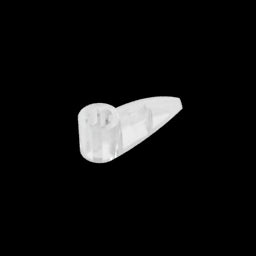 GDS-1360 - Technic Tooth 1 x 3 with Axle Hole [Rounded Underside]