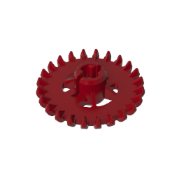 GDS-1378 - Technic Gear 24 Tooth Crown with Reinforcements [New Style]