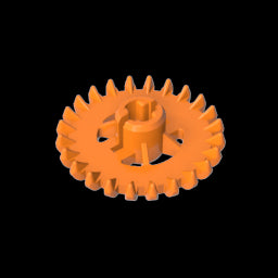 GDS-1378 - Technic Gear 24 Tooth Crown with Reinforcements [New Style]