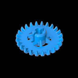 GDS-1378 - Technic Gear 24 Tooth Crown with Reinforcements [New Style]