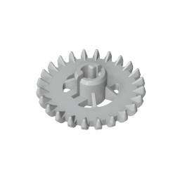GDS-1378 - Technic Gear 24 Tooth Crown with Reinforcements [New Style]