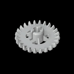GDS-1378 - Technic Gear 24 Tooth Crown with Reinforcements [New Style]
