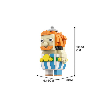 MOC-16306 Asterix and Obelix Brickheadz