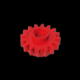 GDS-1402 - Technic Gear 16 Tooth with Clutch [Toothed]
