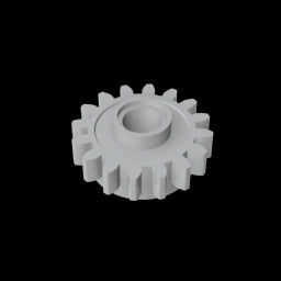 GDS-1402 - Technic Gear 16 Tooth with Clutch [Toothed]
