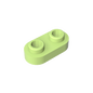 GDS-1403 - Plate Special 1 x 2 Rounded with 2 Open Studs