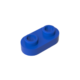 GDS-1403 - Plate Special 1 x 2 Rounded with 2 Open Studs