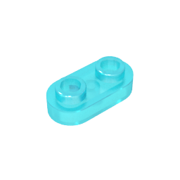 GDS-1403 - Plate Special 1 x 2 Rounded with 2 Open Studs