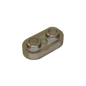GDS-1403 - Plate Special 1 x 2 Rounded with 2 Open Studs