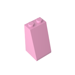 GDS-1404 - Slope 75 Degrees 2 x 2 x 3 [Hollow Studs]