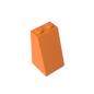 GDS-1404 - Slope 75 Degrees 2 x 2 x 3 [Hollow Studs]