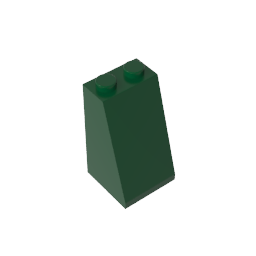 GDS-1404 - Slope 75 Degrees 2 x 2 x 3 [Hollow Studs]