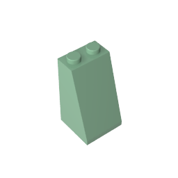 GDS-1404 - Slope 75 Degrees 2 x 2 x 3 [Hollow Studs]