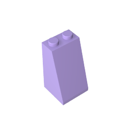 GDS-1404 - Slope 75 Degrees 2 x 2 x 3 [Hollow Studs]
