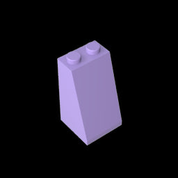 GDS-1404 - Slope 75 Degrees 2 x 2 x 3 [Hollow Studs]