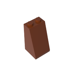 GDS-1404 - Slope 75 Degrees 2 x 2 x 3 [Hollow Studs]