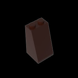 GDS-1404 - Slope 75 Degrees 2 x 2 x 3 [Hollow Studs]