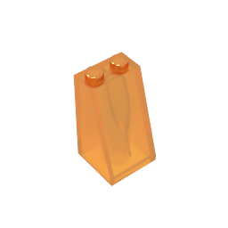 GDS-1404 - Slope 75 Degrees 2 x 2 x 3 [Hollow Studs]
