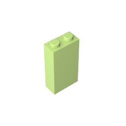 GDS-1405 - Brick 1 x 2 x 3 with Bottom Stud Holder