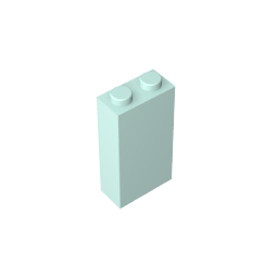 GDS-1405 - Brick 1 x 2 x 3 with Bottom Stud Holder