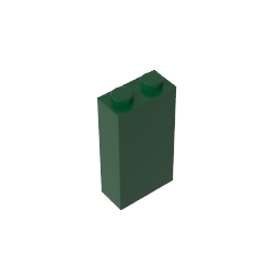 GDS-1405 - Brick 1 x 2 x 3 with Bottom Stud Holder