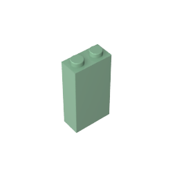 GDS-1405 - Brick 1 x 2 x 3 with Bottom Stud Holder