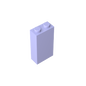 GDS-1405 - Brick 1 x 2 x 3 with Bottom Stud Holder