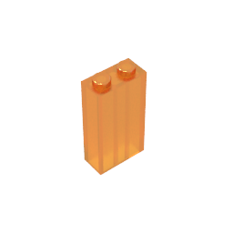 GDS-1405 - Brick 1 x 2 x 3 with Bottom Stud Holder