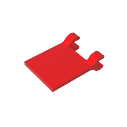 GDS-1406 - Flag 2 x 2 Square [Thin Clips]