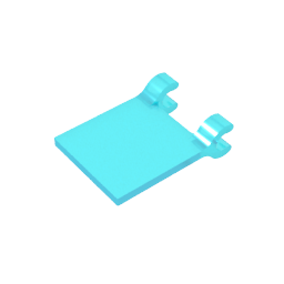 GDS-1406 - Flag 2 x 2 Square [Thin Clips]