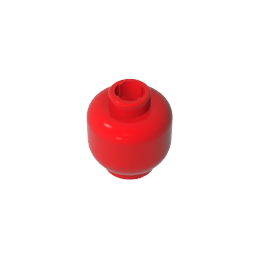 GDS-1417 - Minifig Head Plain [Blocked Open Stud]