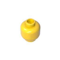 GDS-1417 - Minifig Head Plain [Blocked Open Stud]