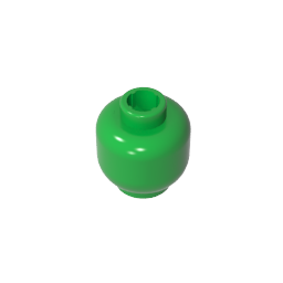 GDS-1417 - Minifig Head Plain [Blocked Open Stud]