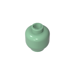GDS-1417 - Minifig Head Plain [Blocked Open Stud]