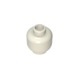 GDS-1417 - Minifig Head Plain [Blocked Open Stud]