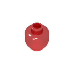 GDS-1417 - Minifig Head Plain [Blocked Open Stud]
