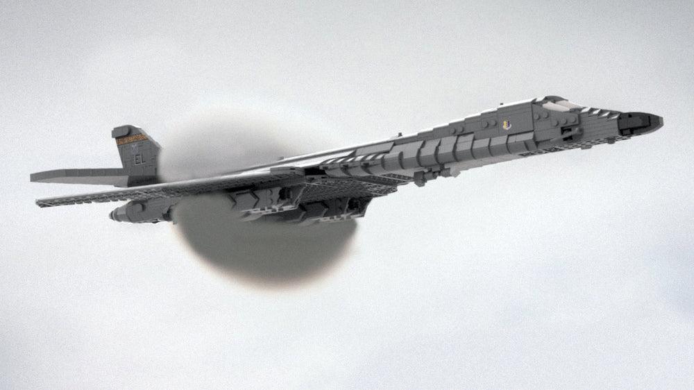 MOC-141727 1:72 Scale B-1B Lancer– MOC Brick Store